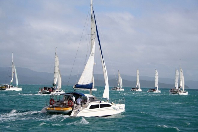 2006 Seawind Whitsunday Rally. Biannual event with a dozen entries in 2006. © Brent Vaughan